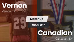 Matchup: Vernon  vs. Canadian  2017