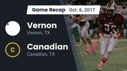 Recap: Vernon  vs. Canadian  2017