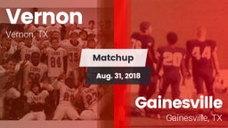 Matchup: Vernon  vs. Gainesville  2018