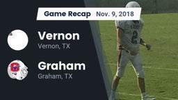 Recap: Vernon  vs. Graham  2018