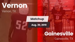 Matchup: Vernon  vs. Gainesville  2019