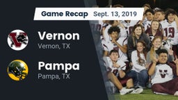 Recap: Vernon  vs. Pampa  2019