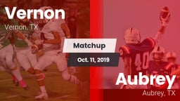 Matchup: Vernon  vs. Aubrey  2019