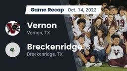 Recap: Vernon  vs. Breckenridge  2022