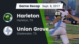 Recap: Harleton  vs. Union Grove  2017