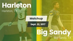 Matchup: Harleton  vs. Big Sandy  2017