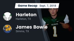 Recap: Harleton  vs. James Bowie  2018