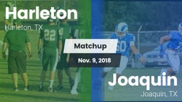Matchup: Harleton  vs. Joaquin  2018