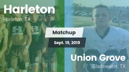 Matchup: Harleton  vs. Union Grove  2019