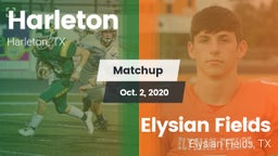 Matchup: Harleton  vs. Elysian Fields  2020