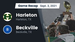 Recap: Harleton  vs. Beckville  2021