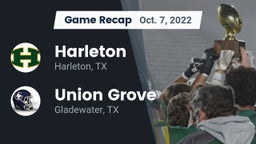 Recap: Harleton  vs. Union Grove  2022