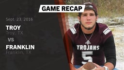Recap: Troy  vs. Franklin  2016