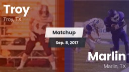Matchup: Troy  vs. Marlin  2017