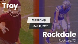 Matchup: Troy  vs. Rockdale  2017