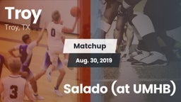 Matchup: Troy  vs. Salado (at UMHB) 2019