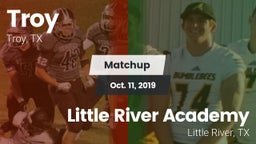 Matchup: Troy  vs. Little River Academy  2019