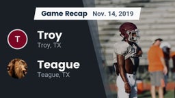 Recap: Troy  vs. Teague  2019