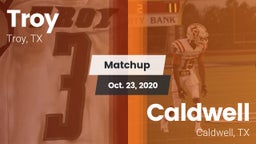Matchup: Troy  vs. Caldwell  2020
