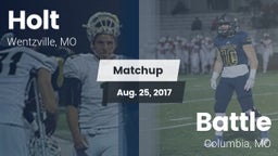 Matchup: Holt  vs. Battle  2017