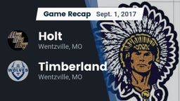Recap: Holt  vs. Timberland  2017