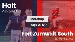 Matchup: Holt  vs. Fort Zumwalt South  2017