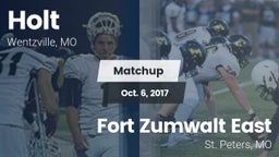 Matchup: Holt  vs. Fort Zumwalt East  2017