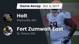 Recap: Holt  vs. Fort Zumwalt East  2017