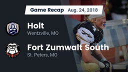 Recap: Holt  vs. Fort Zumwalt South  2018