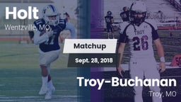 Matchup: Holt  vs. Troy-Buchanan  2018