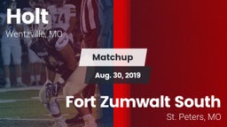 Matchup: Holt  vs. Fort Zumwalt South  2019
