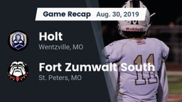 Recap: Holt  vs. Fort Zumwalt South  2019