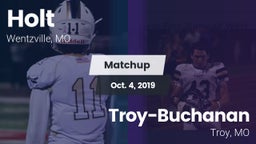 Matchup: Holt  vs. Troy-Buchanan  2019