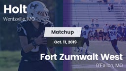Matchup: Holt  vs. Fort Zumwalt West  2019