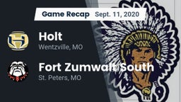 Recap: Holt  vs. Fort Zumwalt South  2020