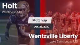 Matchup: Holt  vs. Wentzville Liberty  2020