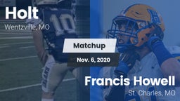 Matchup: Holt  vs. Francis Howell  2020