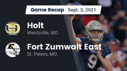 Recap: Holt  vs. Fort Zumwalt East  2021