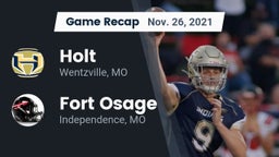 Recap: Holt  vs. Fort Osage  2021