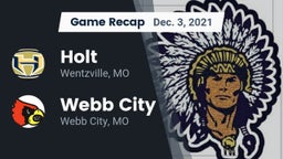 Recap: Holt  vs. Webb City  2021