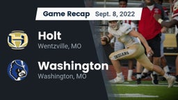 Recap: Holt  vs. Washington  2022