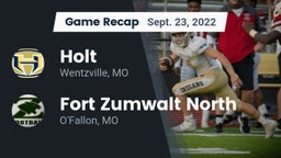 Recap: Holt  vs. Fort Zumwalt North  2022