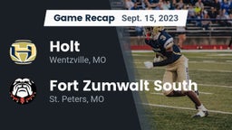 Recap: Holt  vs. Fort Zumwalt South  2023