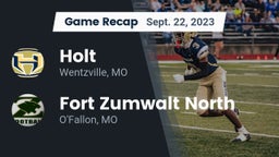 Recap: Holt  vs. Fort Zumwalt North  2023