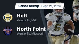 Recap: Holt  vs. North Point  2023
