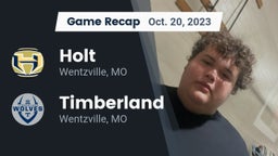 Recap: Holt  vs. Timberland  2023