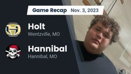 Recap: Holt  vs. Hannibal  2023