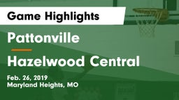 Pattonville  vs Hazelwood Central  Game Highlights - Feb. 26, 2019
