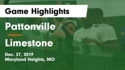 Pattonville  vs Limestone  Game Highlights - Dec. 27, 2019