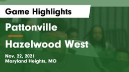Pattonville  vs Hazelwood West  Game Highlights - Nov. 22, 2021